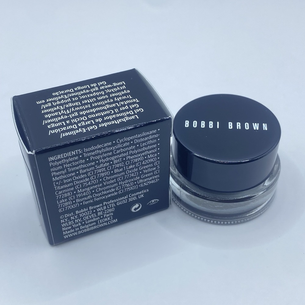 Bobbi Brown Long-Wear Gel Eyeliner Caviar Ink 27 Black Full Size .1oz/3g, NIB - Picture 5 of 9